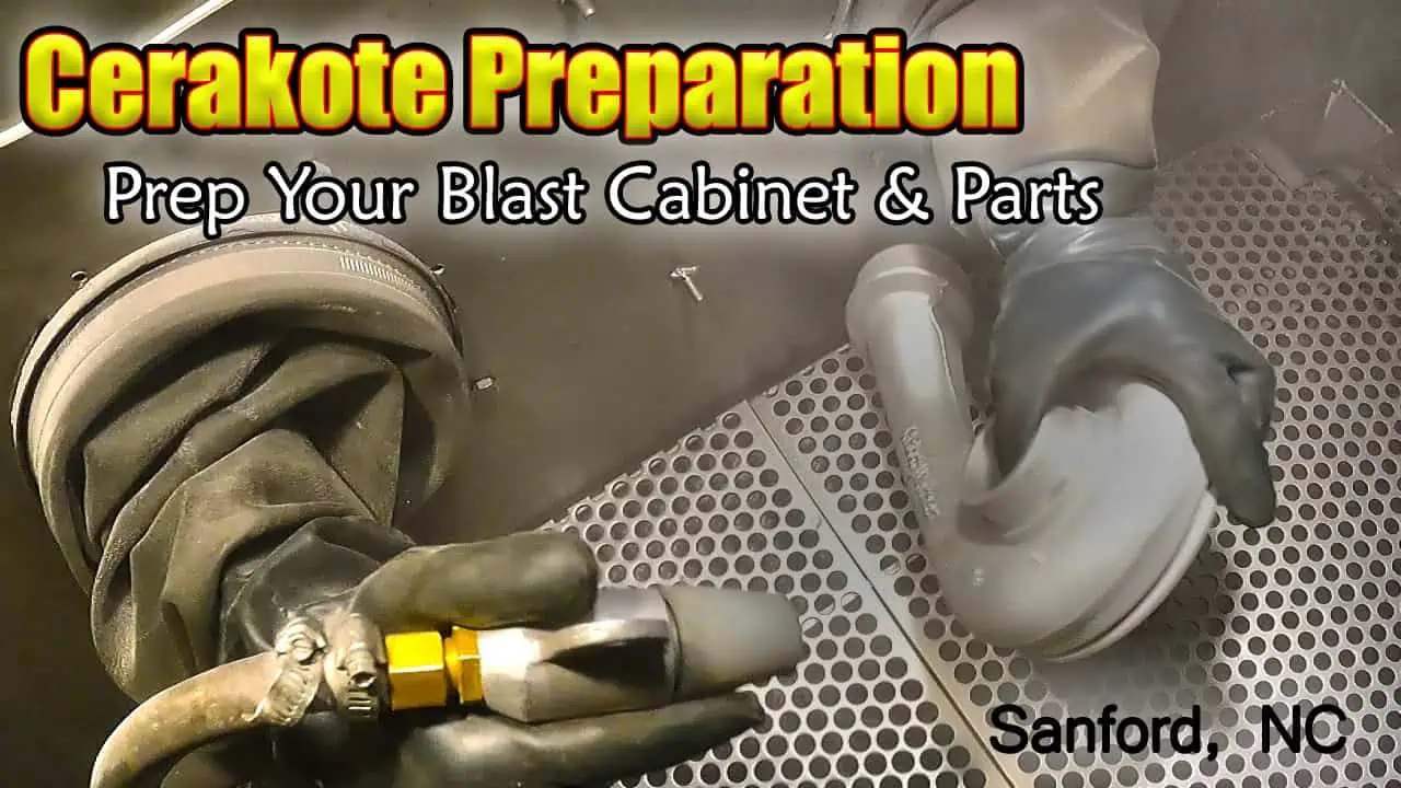 Surface Preparation for Cerakote application